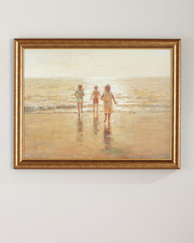 Prestige Arts Owning The Place Giclee Canvas Art In Gold