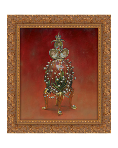 Prestige Arts Faberge Egg Ii Giclee Art In Brown