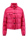 Moncler Anras Quilted Ripstop Down Jacket In Rosa