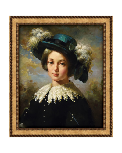 Prestige Arts Little Boy Blue Giclee Art In Black