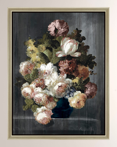 Prestige Arts Vintage Floral Ii Giclee Canvas Art In Multi