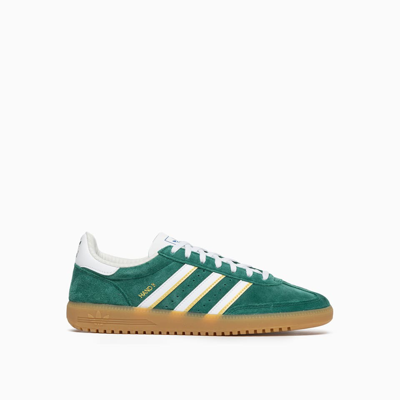 Adidas Originals Hand 2 系带绒面皮运动鞋 In Green