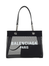 Balenciaga Borsa In Black/l White