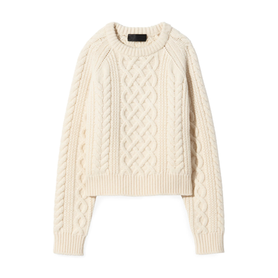 Nili Lotan Coras Sweater In Ivory