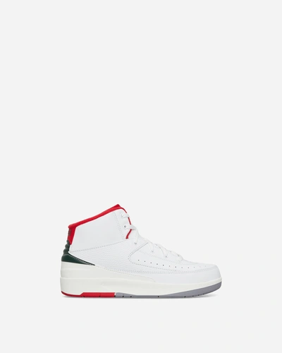 Nike Air Jordan 2 Retro (ps) Sneakers White / Fire Red / Fir / Sail In Multicolor