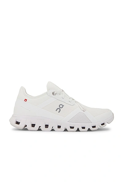 On Cloud X 3 Ad Sneakers In Undyed-white White