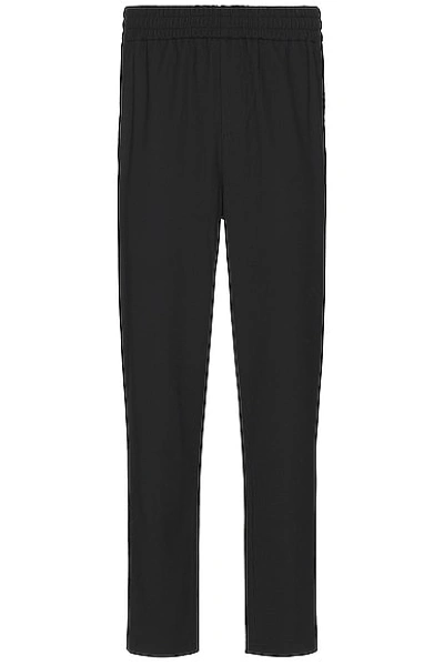Wao Ribbed Knit Pant In Black