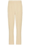 Wao Ribbed Knit Pant In Tan
