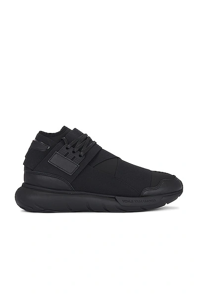 Y-3 Qasa Trainers In Black