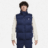 Nike Men's  Sportswear Club Primaloftâ® Water-repellent Puffer Vest In Blue
