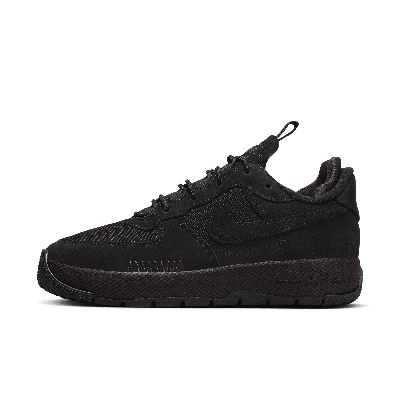 Nike Air Force 1 Wild Hiking Sneaker In Black