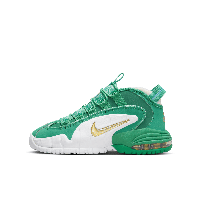 Nike Babies' Air Max Penny Big Kids' Shoes In Green