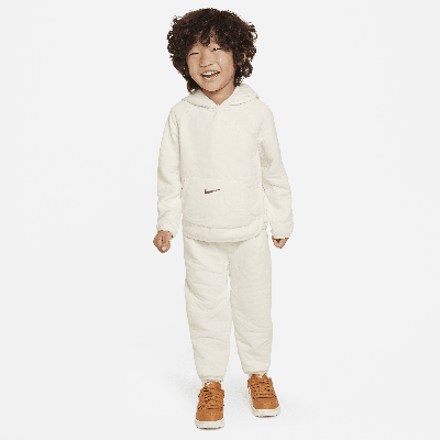 Nike Babies' Readyset Toddler 2-piece Snap Jacket Set In White