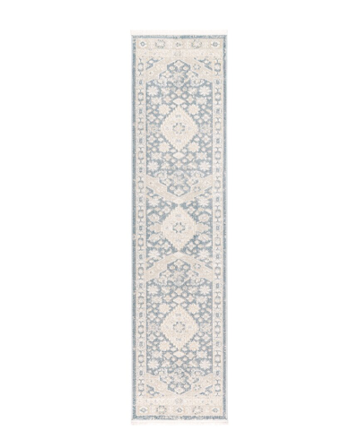 Town & Country Everyday Everwashª Woven Center Medallion Area Rug With Non-  Slip Backing In Blue