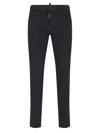 Dsquared2 Cotton Cargo Trouser With Logo Patch In Black  