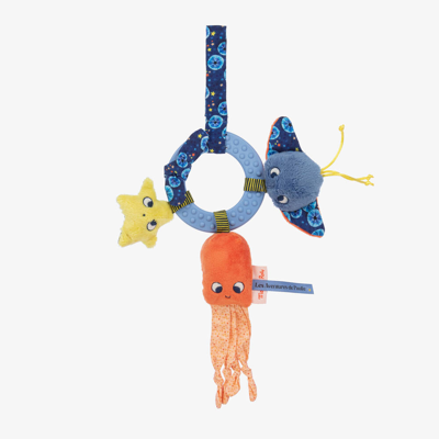 Moulin Roty Babies' Blue Sealife Activity Toy (18cm)