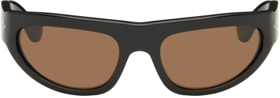 Port Tanger Black Malick Sunglasses In Black/black