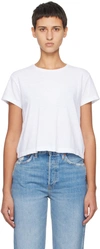 RE/DONE WHITE HANES EDITION 1950S BOXY T-SHIRT