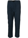 SNOW PEAK BLUE INSULATED STRAIGHT-LEG TROUSERS