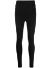 Lululemon Black Fast And Free 25 Inch Leggings