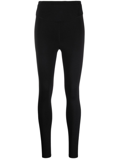 Lululemon Black Fast And Free 25 Inch Leggings In Schwarz