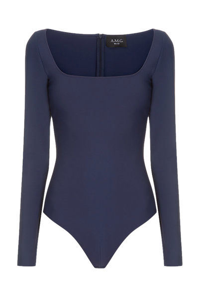 A/m/g Bodysuit In Blue
