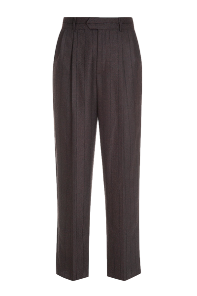 A/m/g Wool Trousers In Brown