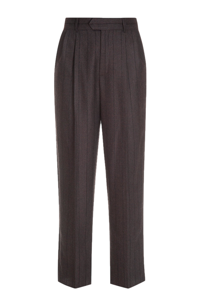 A/m/g Wool Pants In Brown