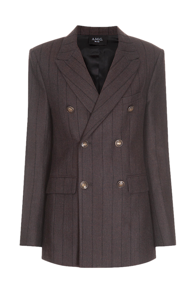 A/m/g Wool Jacket In Brown