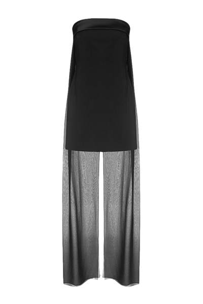 A/m/g Mini Dress In Black