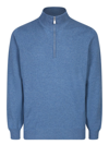 Brunello Cucinelli Cashmere Sweater In Blue