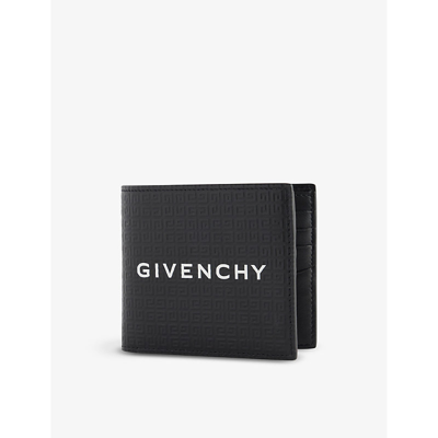 Givenchy Logo Printed Bi-fold Wallet In Black