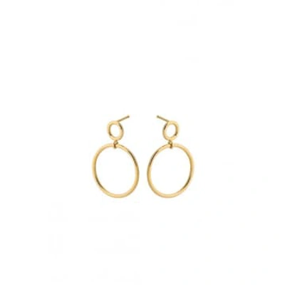 Pernille Corydon Globe Earrings In Gold