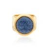 ANNA BECK LARGE WAVY DUMORTIERITE RING