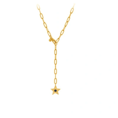 Pernille Corydon Twinkling Star Necklace In Metallic