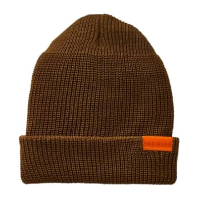Red Wing Shoes Merino Wool Knit Beanie Hat In Red
