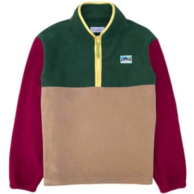 Fresh (copia) Mimmo Half Zip Fleece Pullover Green