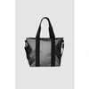 RAINS TOTE BAG MINI METALLIC GREY