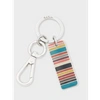 Paul Smith Signature Stripe Tag Keyring M1a-keyr-mstag 92