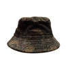 ANONYMOUS ISM PAISLEY CORD BUCKET HAT BLACK