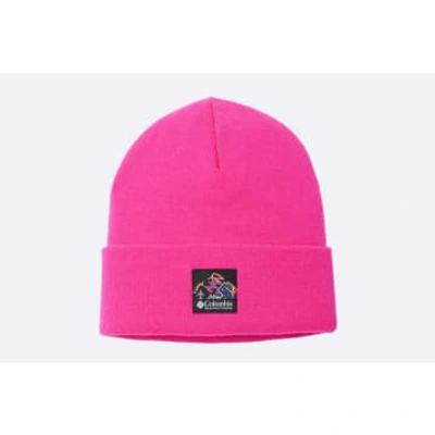 Columbia City Trek Heavyweight Knit Beanie In Pink