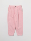 EMPORIO ARMANI 裤子 EMPORIO ARMANI KIDS 儿童 颜色 粉色,F01781010
