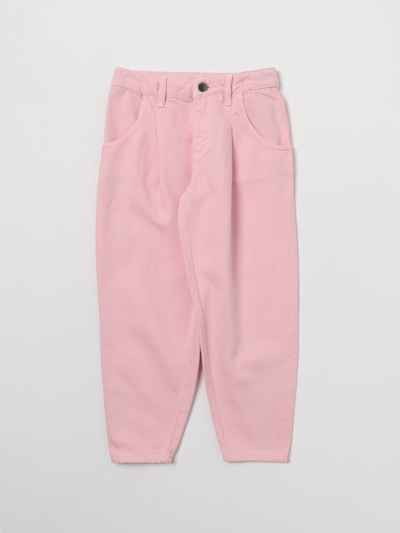 Emporio Armani 裤子  Kids 儿童 颜色 粉色 In Pink