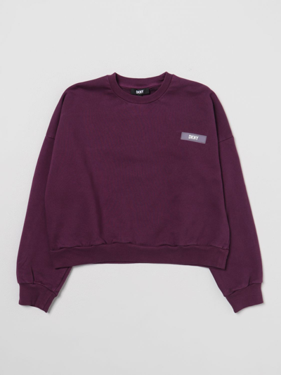 Dkny Kids' Pullover  Kinder Farbe Pflaume In Plum
