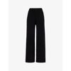 Guest In Residence Stretch Cashmere Tailored Pants In Black