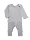 Bonpoint Baby's & Little Kid's Cotton Long-sleeve T-shirt & Joggers Set In Grey