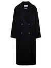 Ivy & Oak Clara Double Breaste Coat In Black