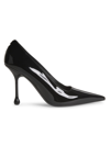 Jimmy Choo Ixia 95 Patent Leather Pumps In Black