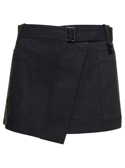 Low Classic Pocket Mini Skirt In Black