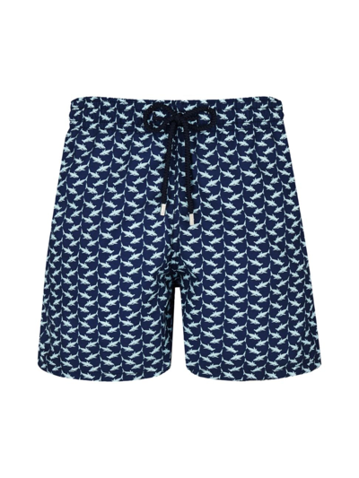 Vilebrequin Moorea 5.5 Swim Trunks In Blue